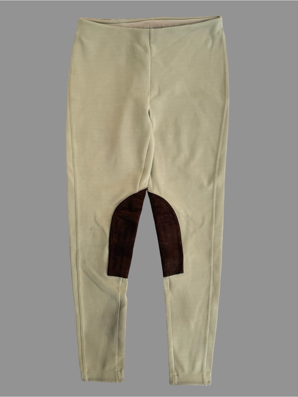Ralph Lauren Tan Pull On Stretchy Slim Riding Pants S